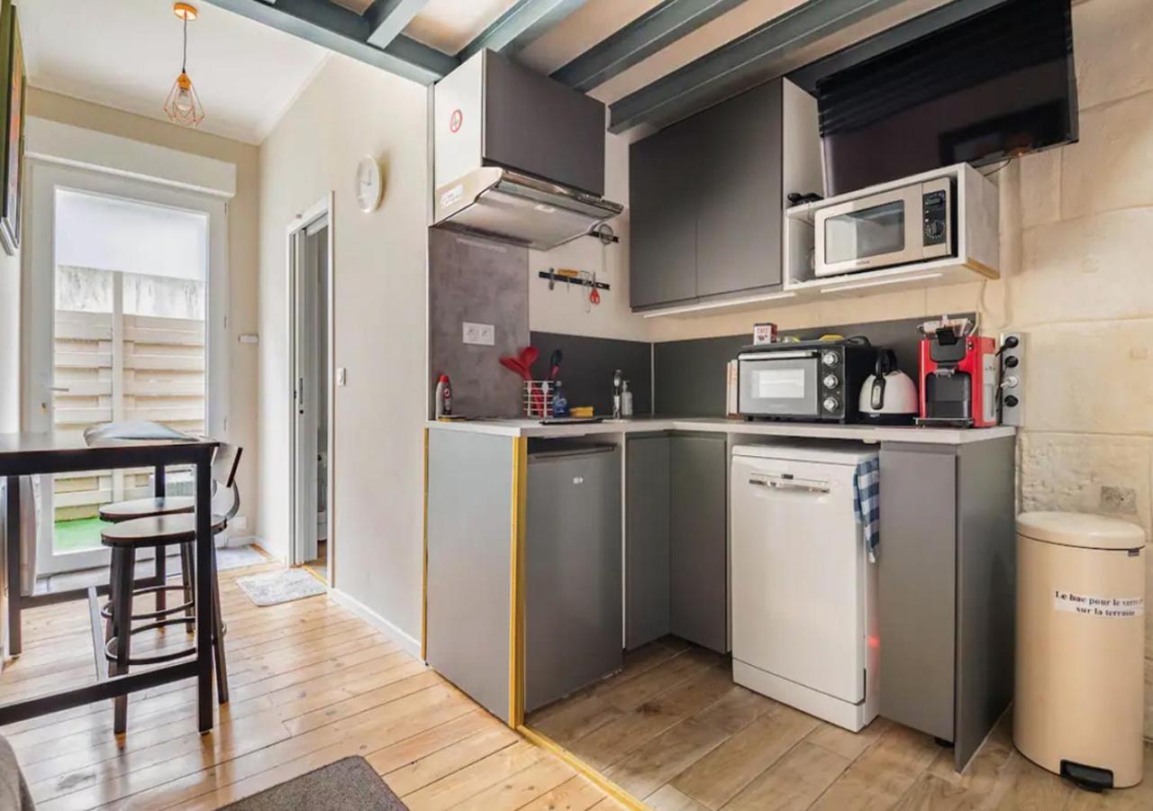 보르도 Duplex-Terrasse-Parking-Climatisation 아파트 외부 사진